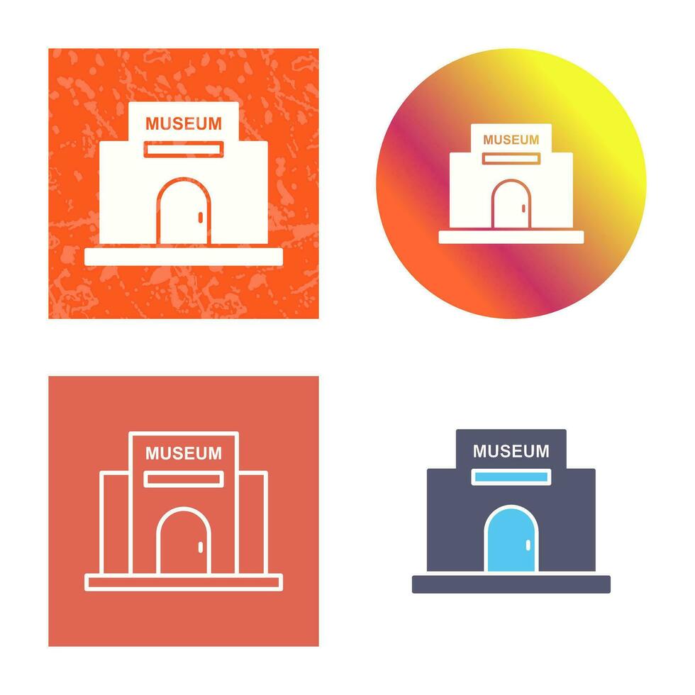 Museum Building Vector Icon