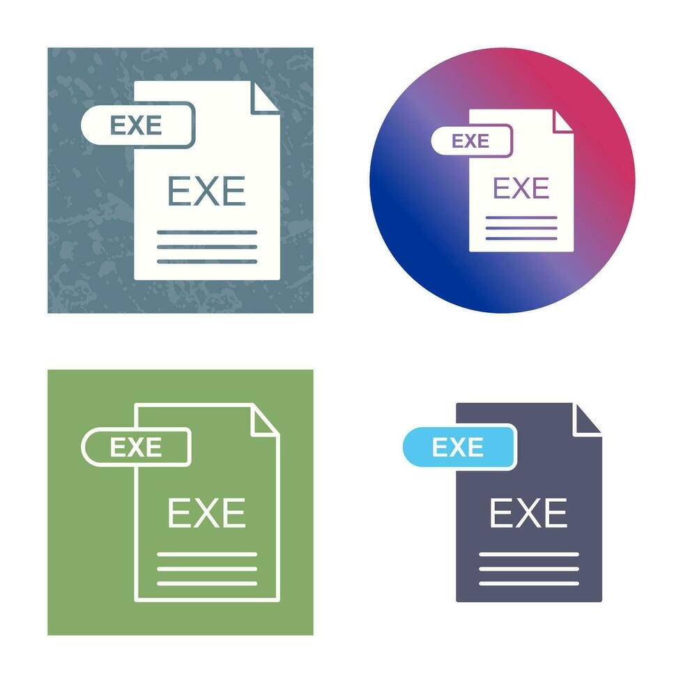 EXE Vector Icon