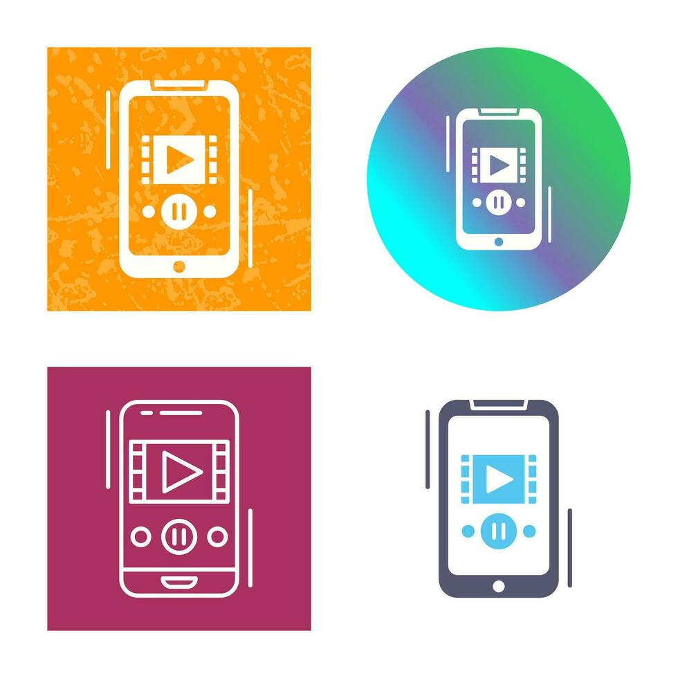 Video Recorder Vector Icon