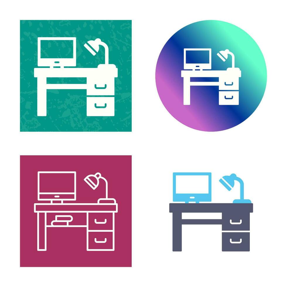 Desk Vector Icon