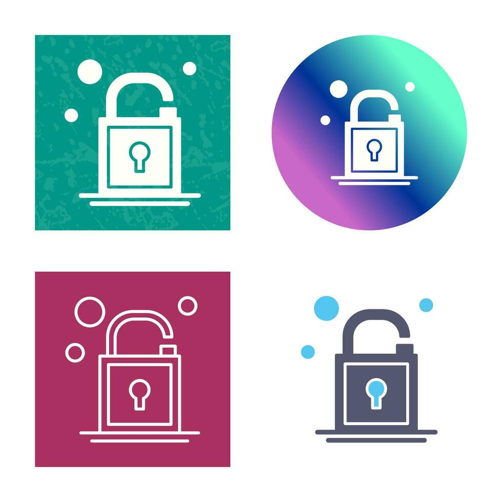Open Lock Vector Icon