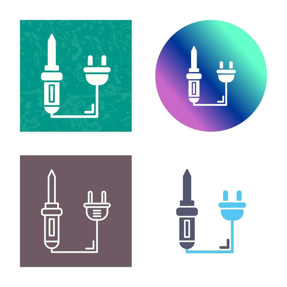 Soldering Iron Vector Icon