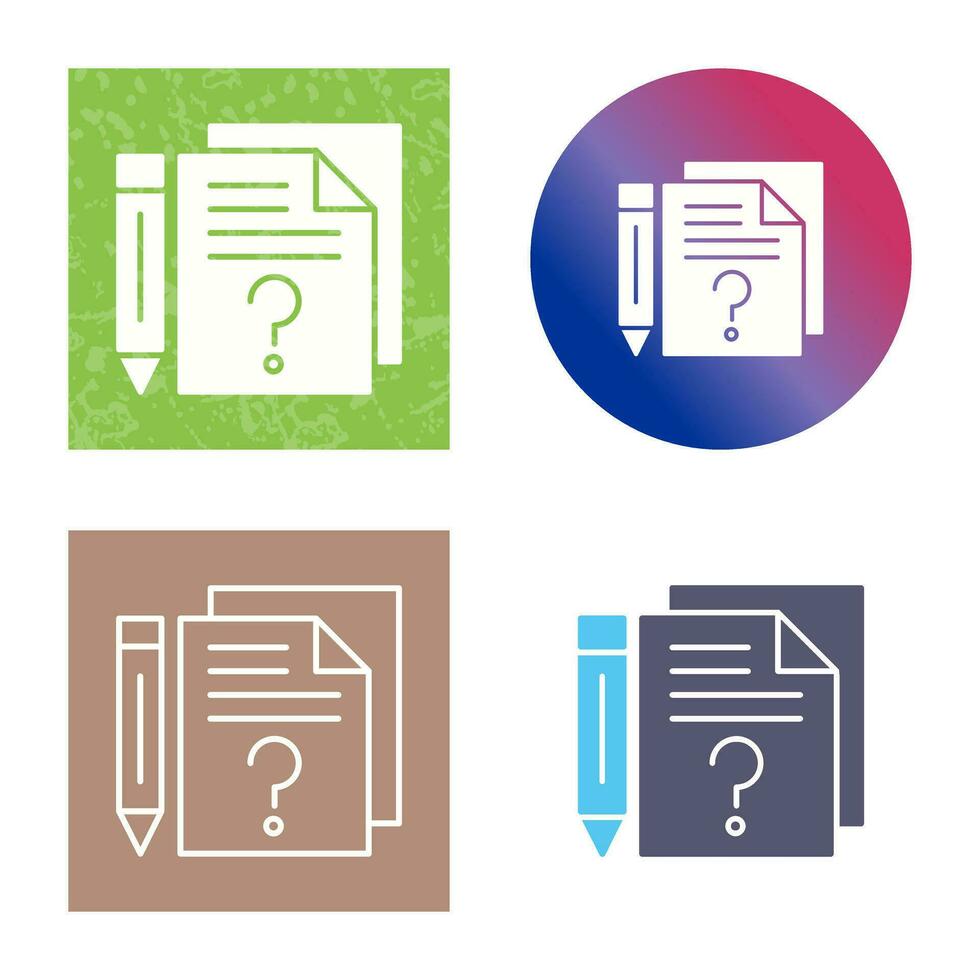 Question Vector Icon