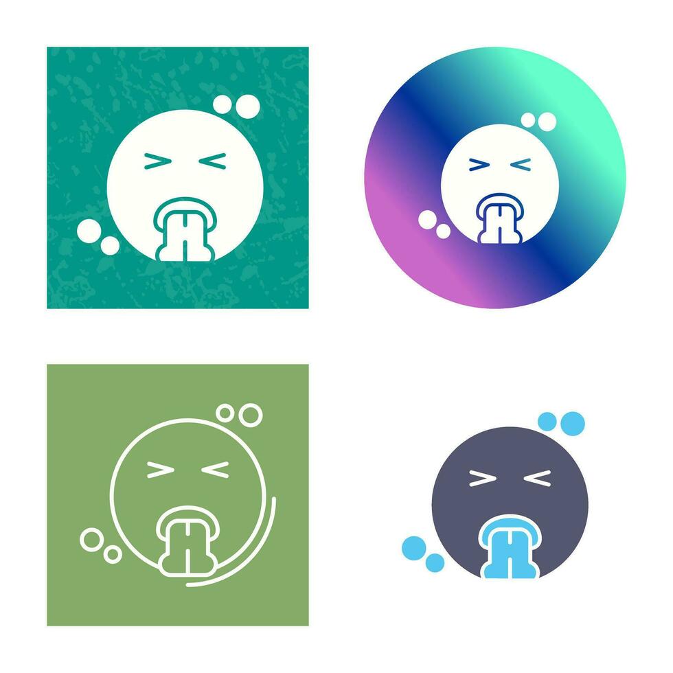 Vomit Vector Icon