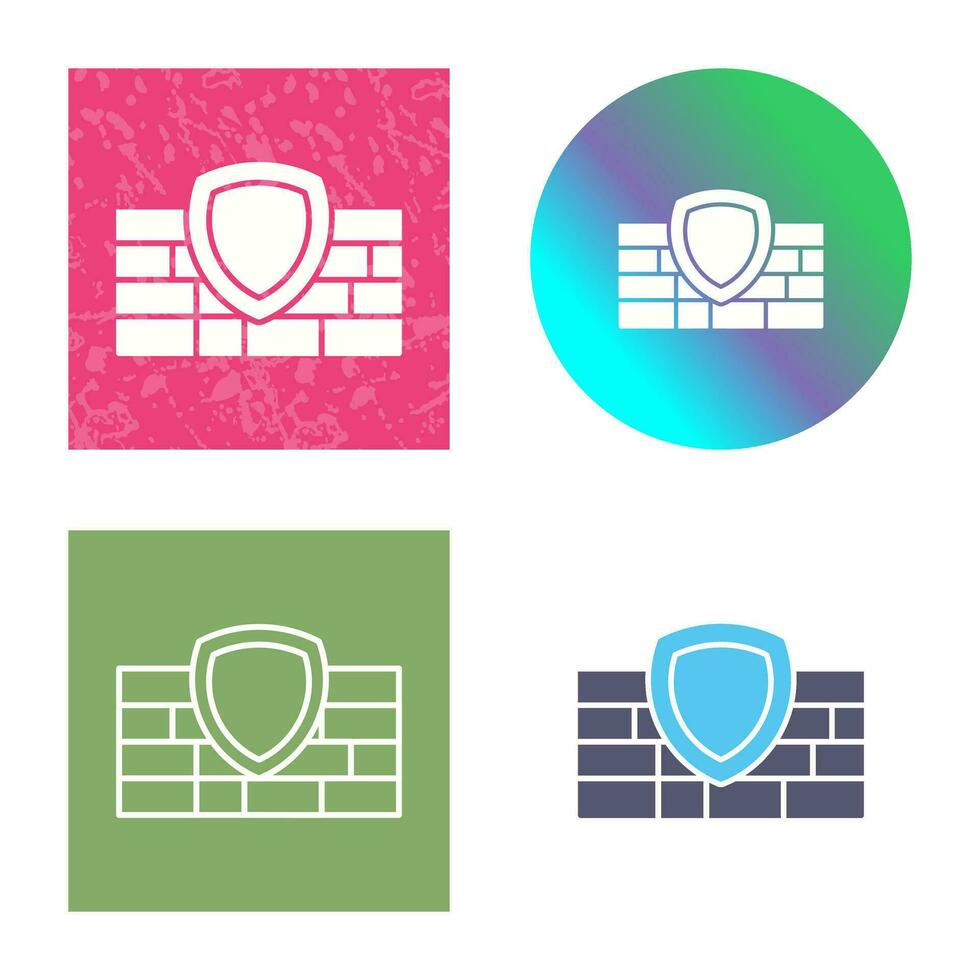 Firewall Vector Icon