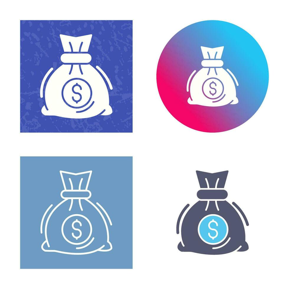 Money Bag Vector Icon