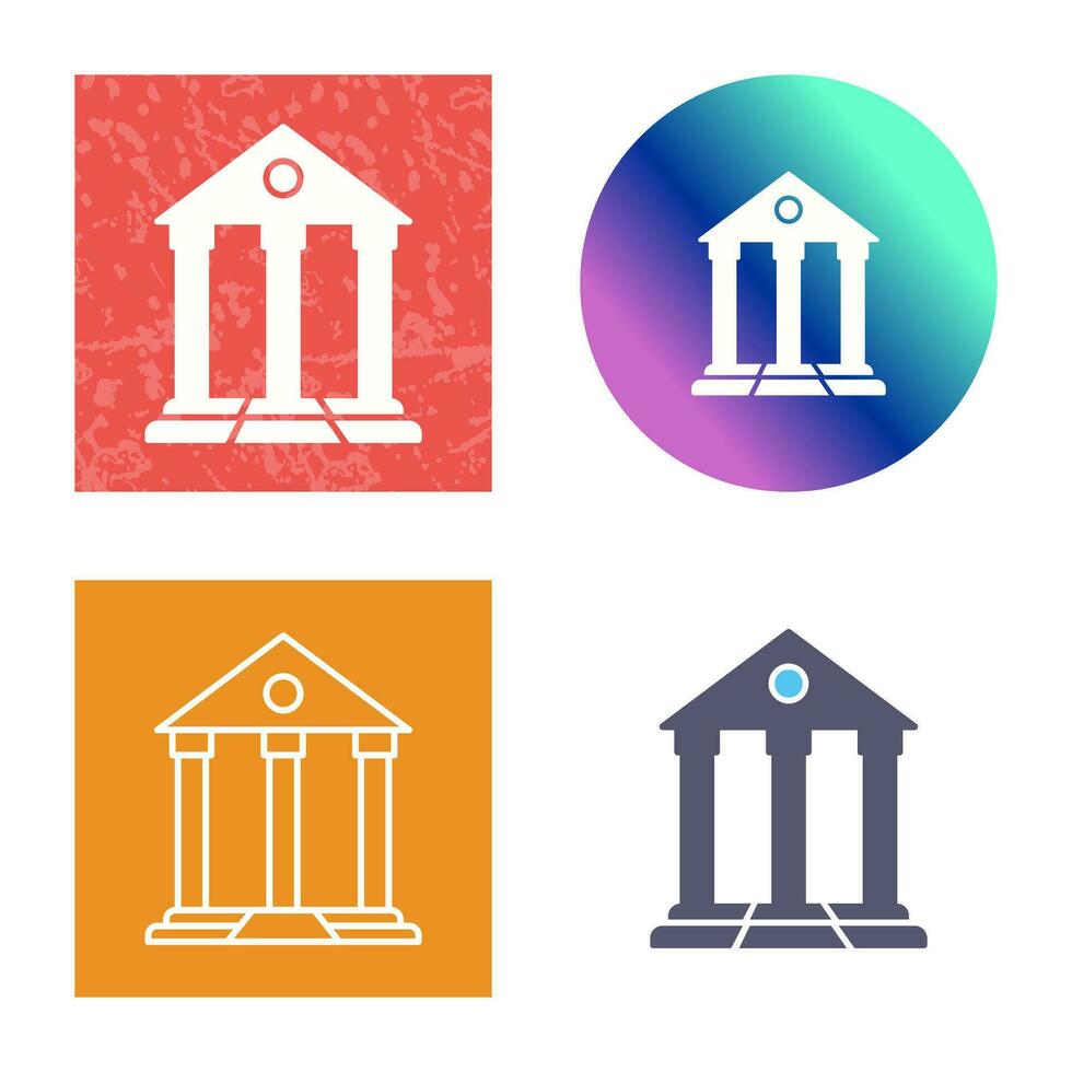 Parthenon Vector Icon