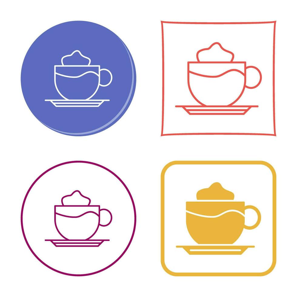 Latte Vector Icon