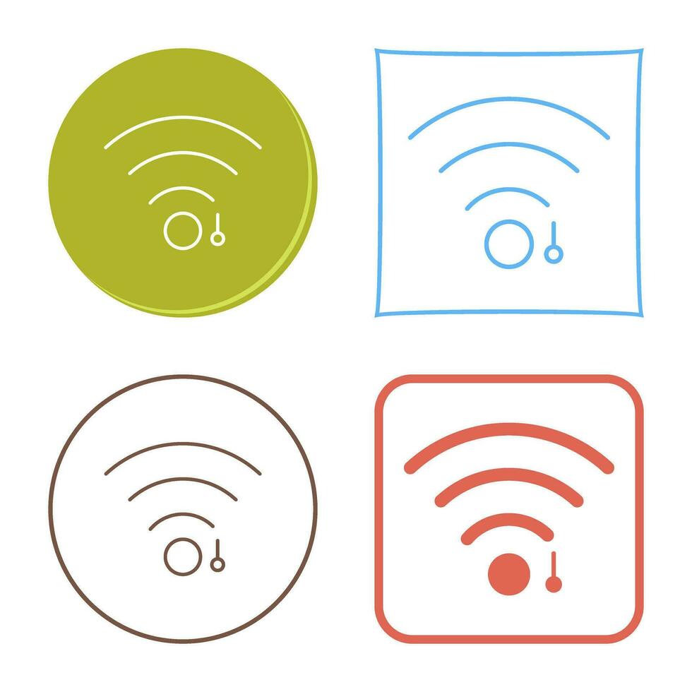 Unique WiFi Sign Vector Icon