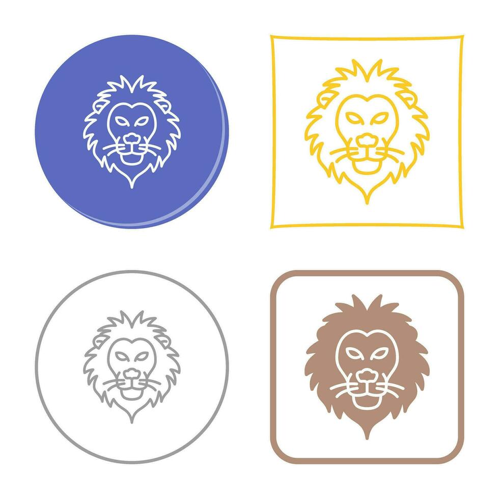 Lion Vector Icon