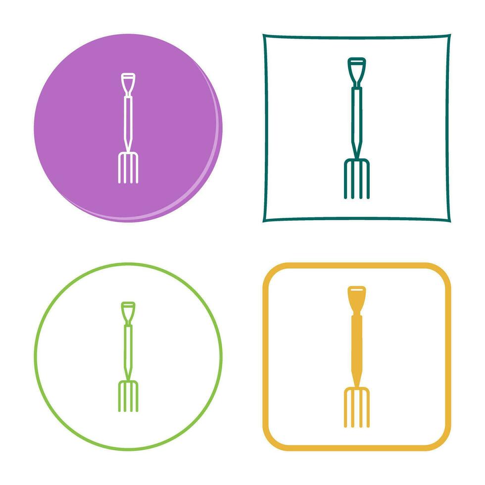 Gardening Fork Vector Icon