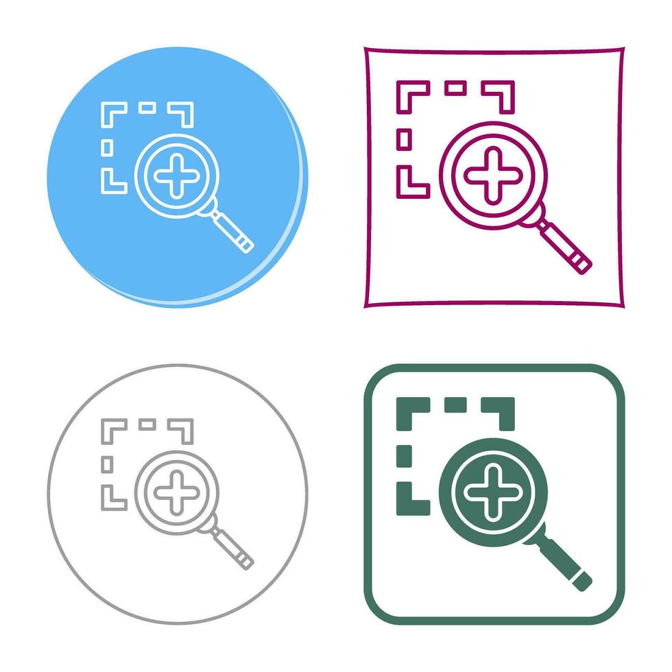Zoom In Vector Icon