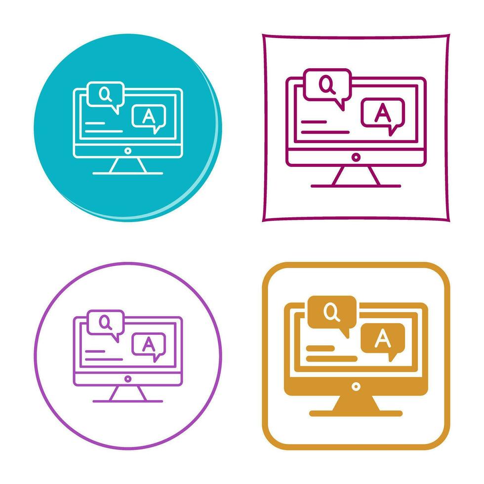 Faq Vector Icon
