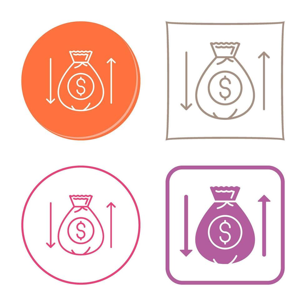 Money Bag Vector Icon