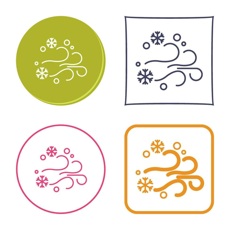 Blizzard Vector Icon
