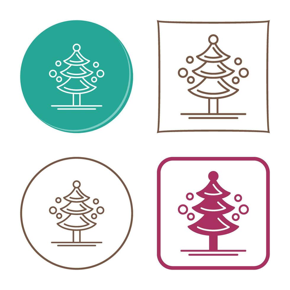 Pine Tree Vector Icon