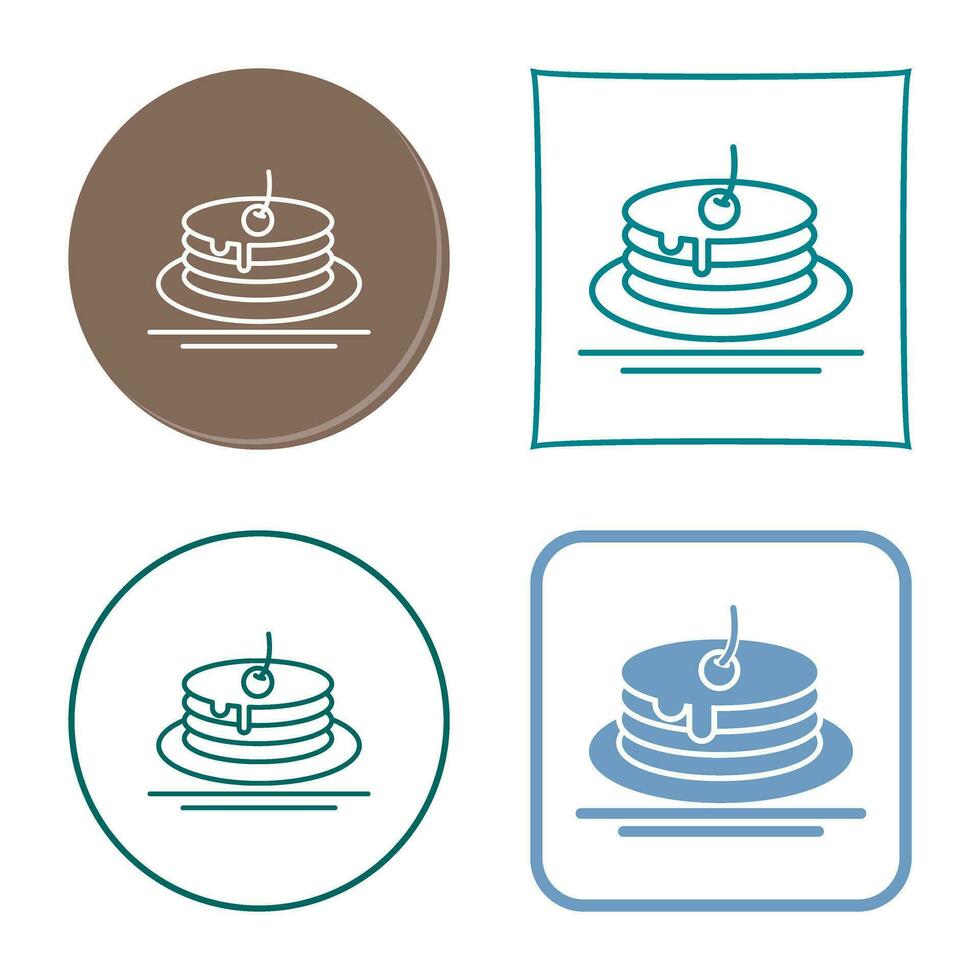 Pancake Vector Icon