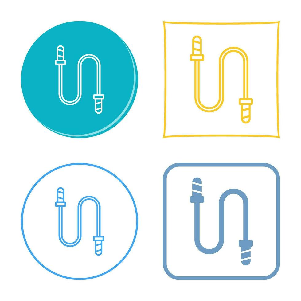 Jumping Rope Vector Icon