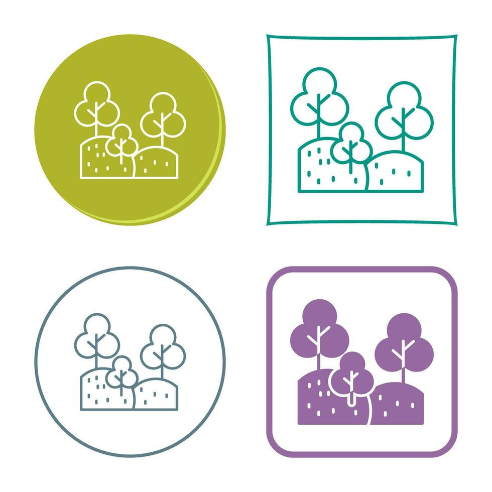 Forest Vector Icon