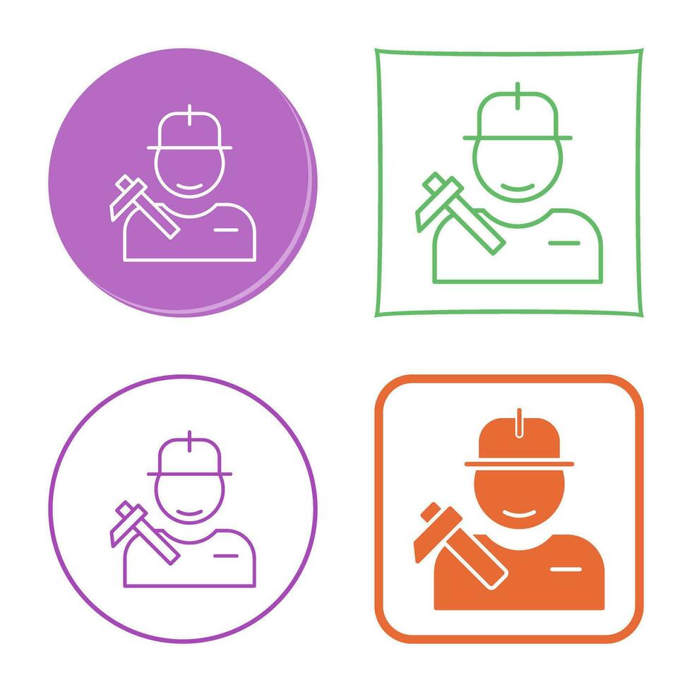 Worker Vector Icon