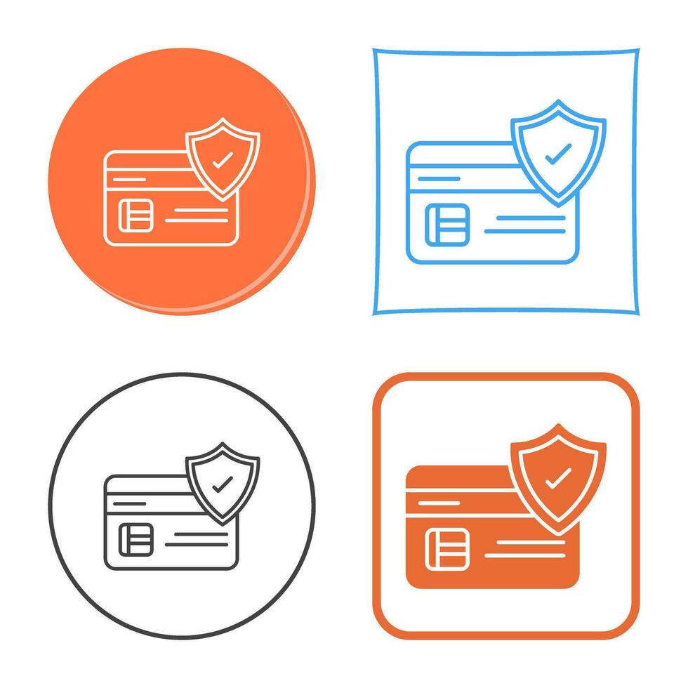 Card Protection Vector Icon