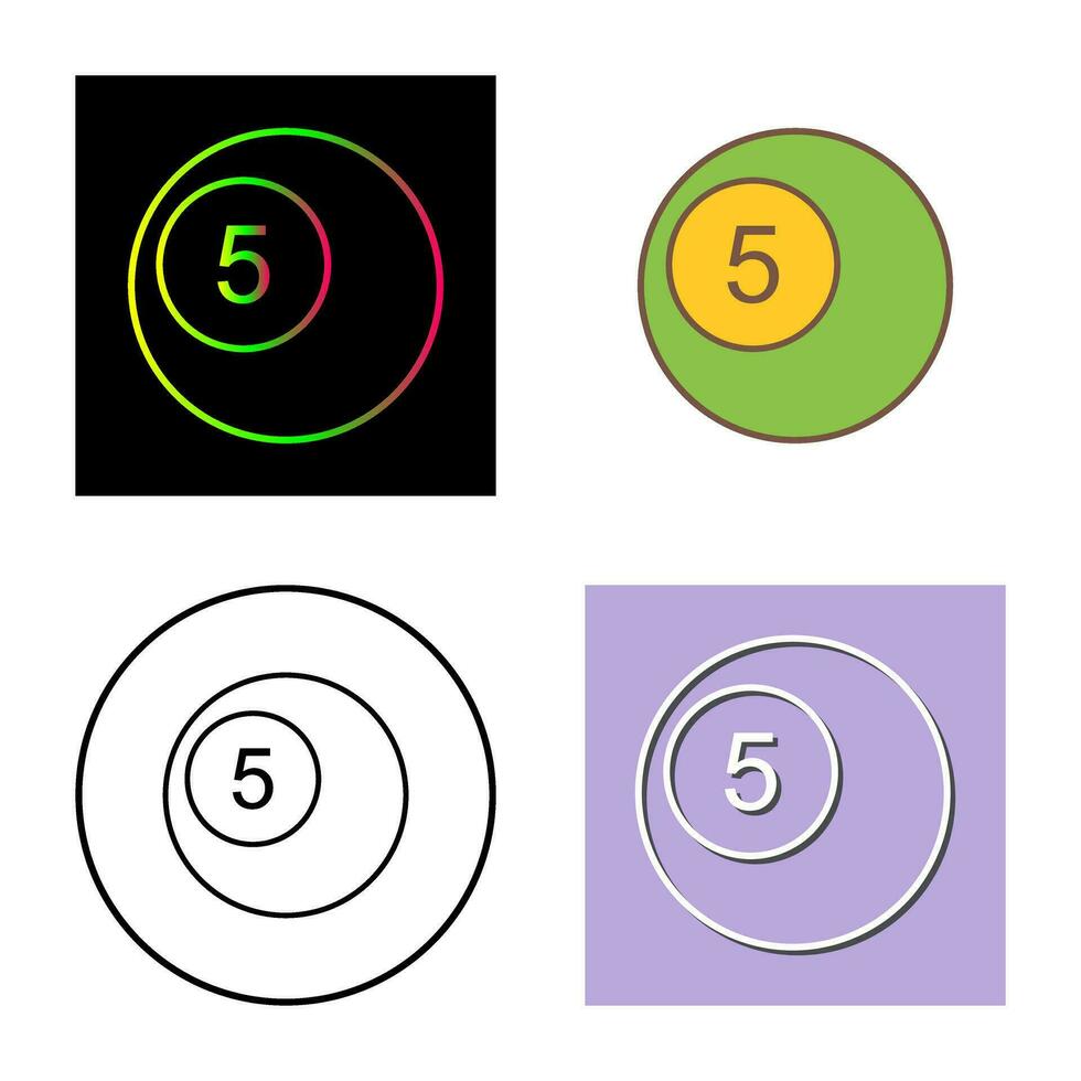 Pool Balls Vector Icon