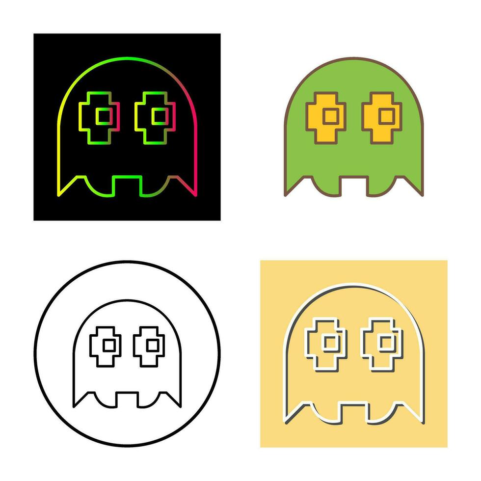 Unique Game Character Vector Icon