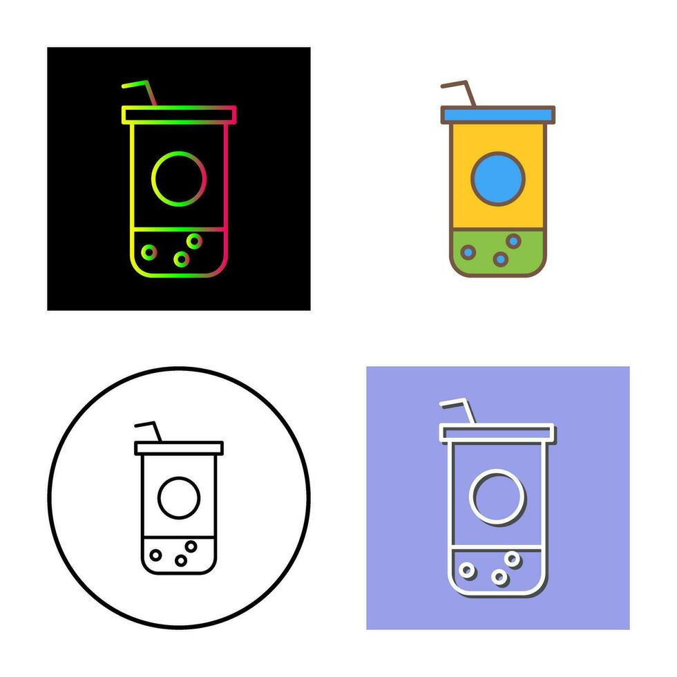 Chocolate Shake Vector Icon