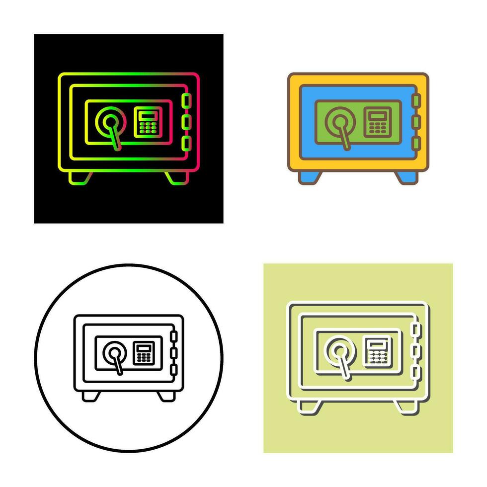 Safe Box Vector Icon