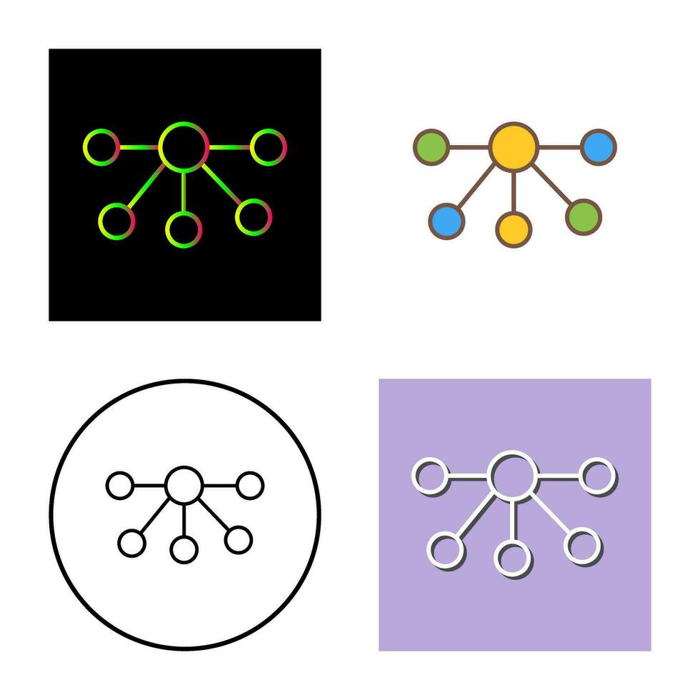 Nodes Vector Icon