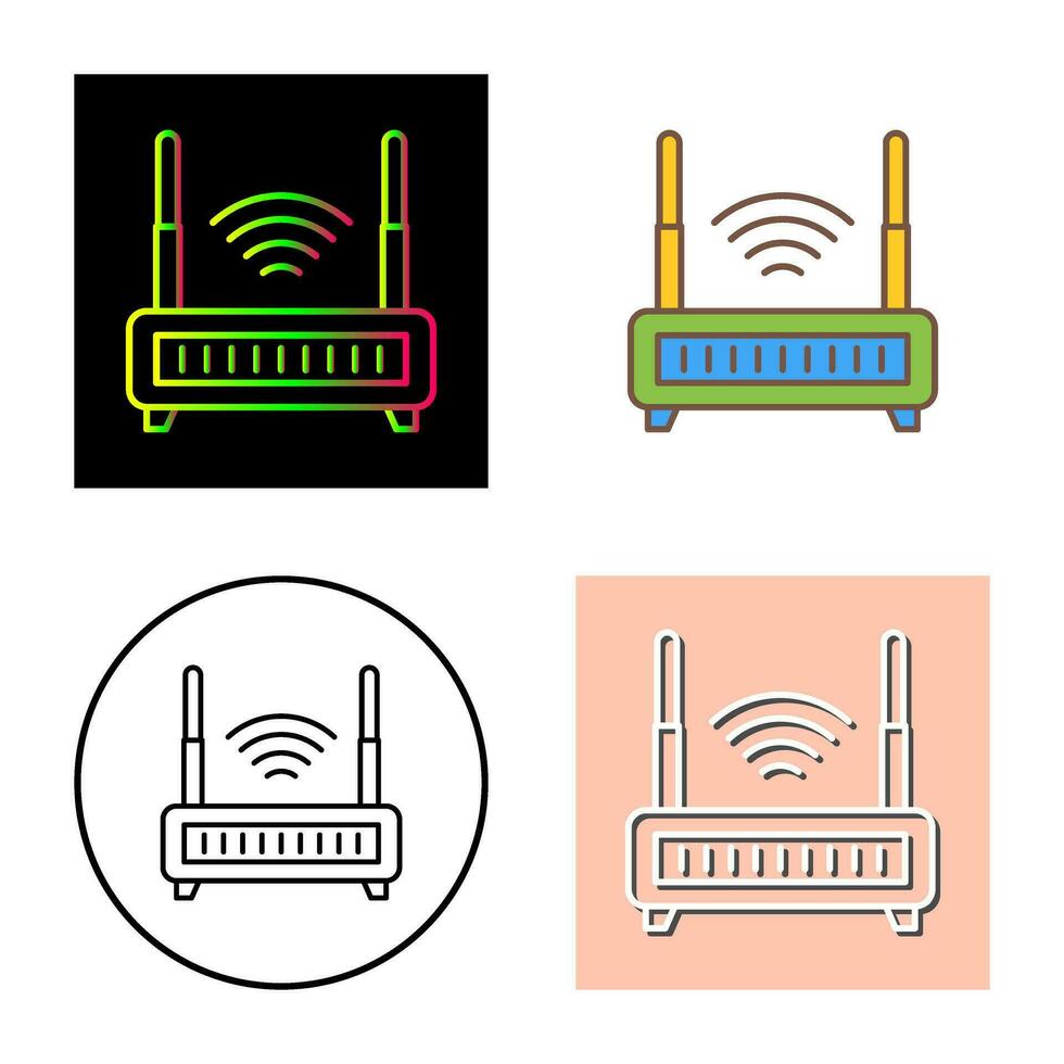 Wifi Router Vector Icon