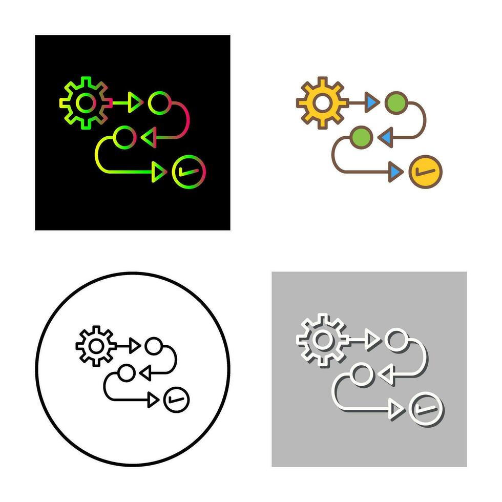 Process Vector Icon