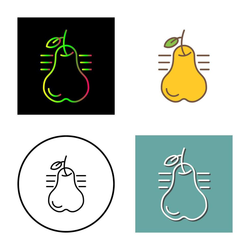 Pear Vector Icon