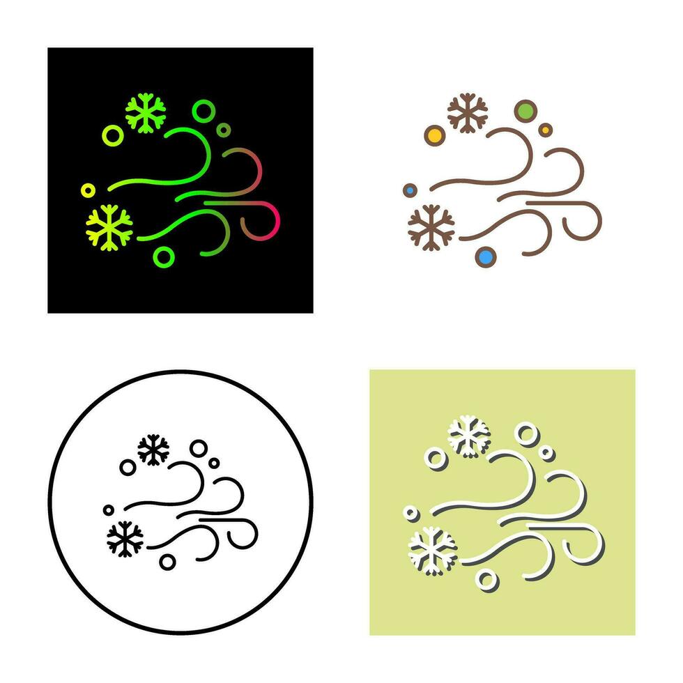 Blizzard Vector Icon