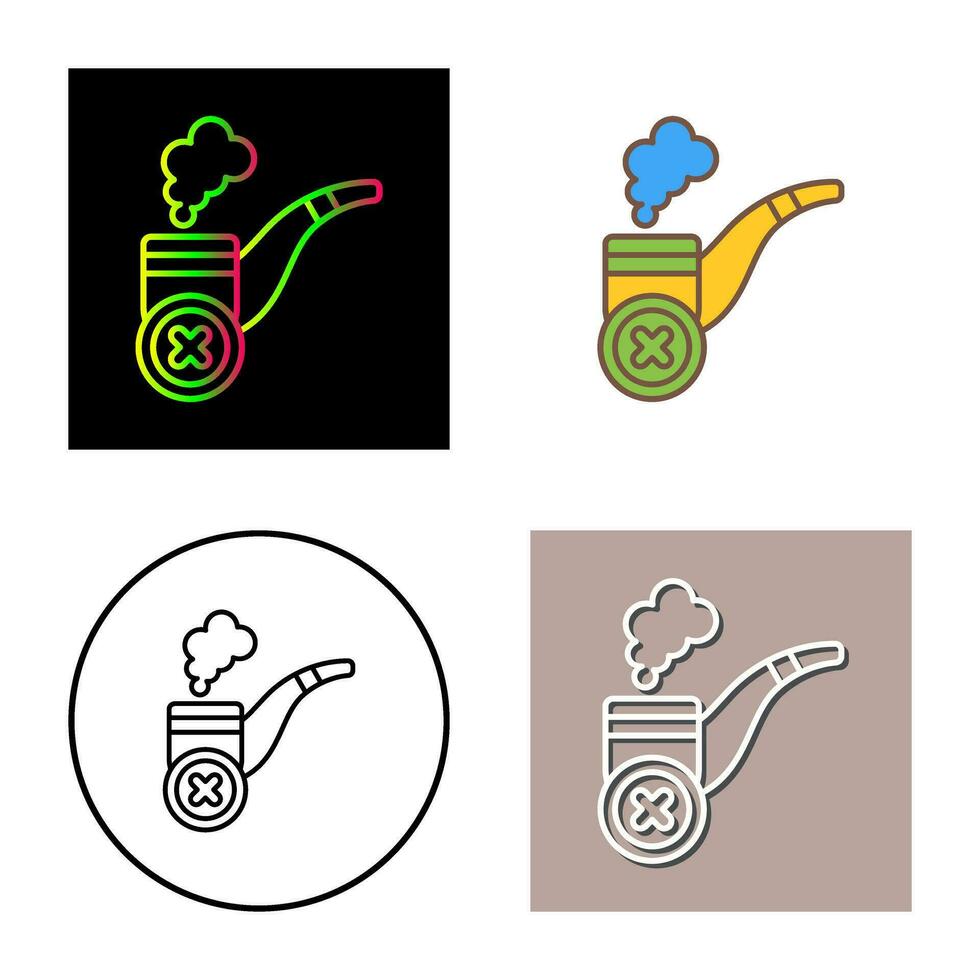 No Cigar Vector Icon