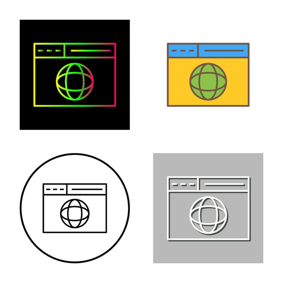 Web Page Vector Icon