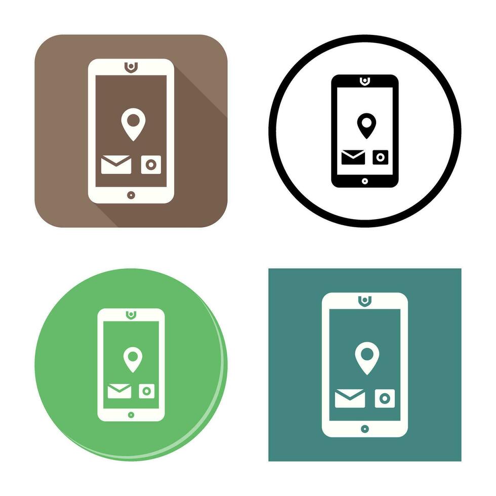 Unique Mobile Applications Vector Icon