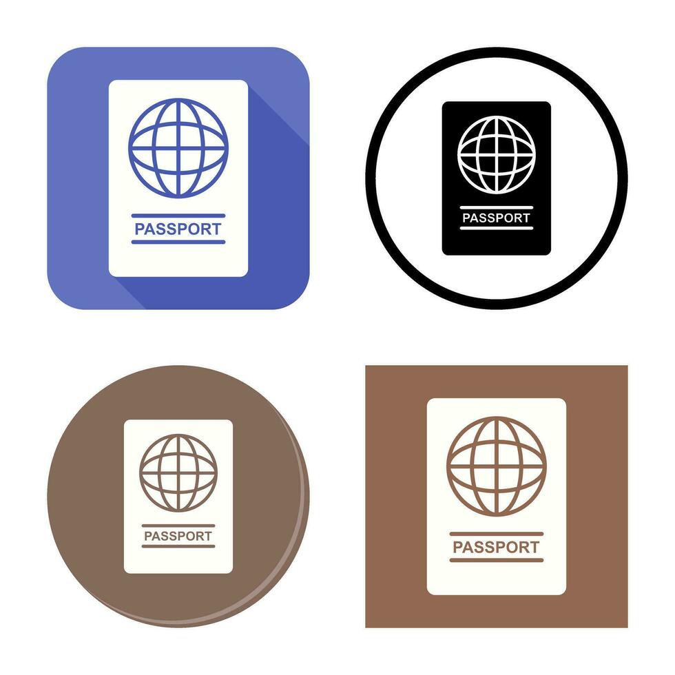 Passport Vector Icon