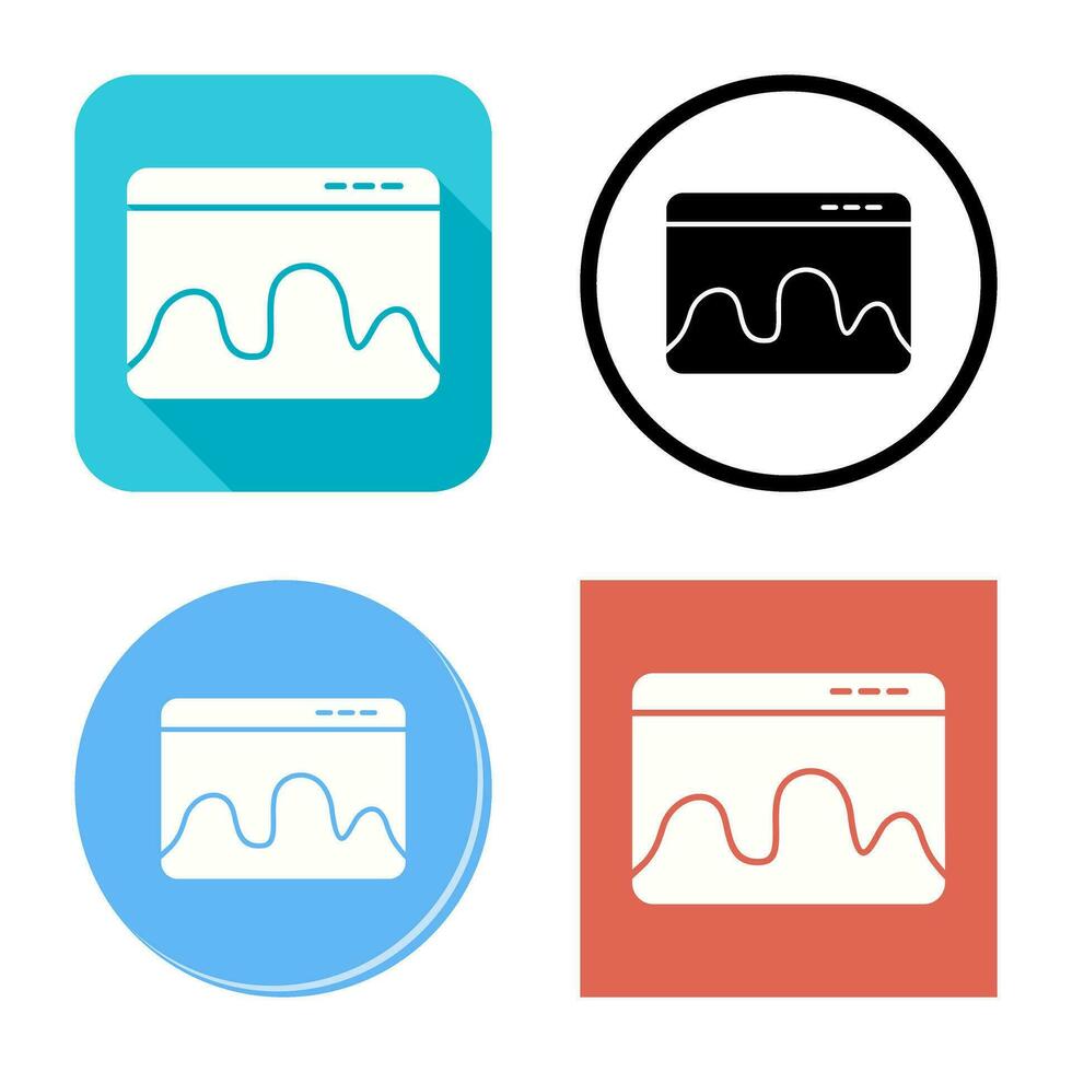 Webpage Statistics Vector Icon