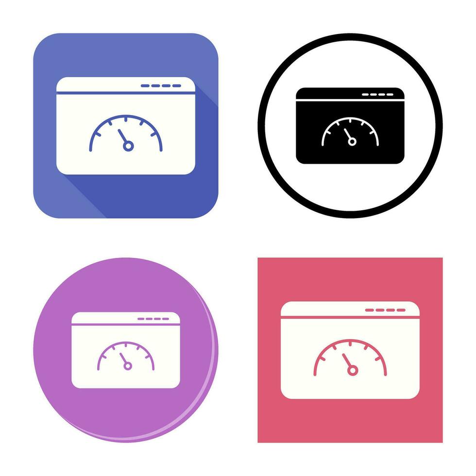 Page Speed Vector Icon