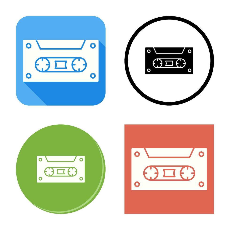 Casette Vector Icon