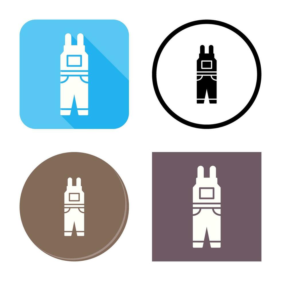 Jumpsuit Vector Icon