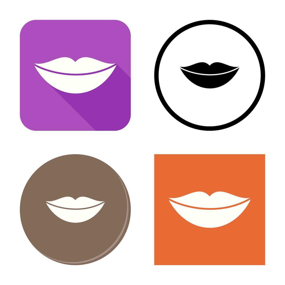 Lips Vector Icon