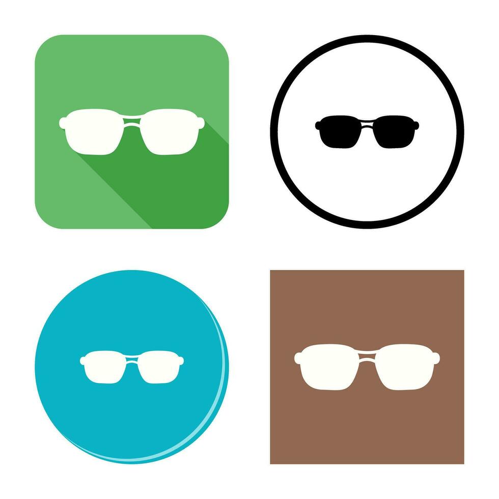 icono de vector de gafas