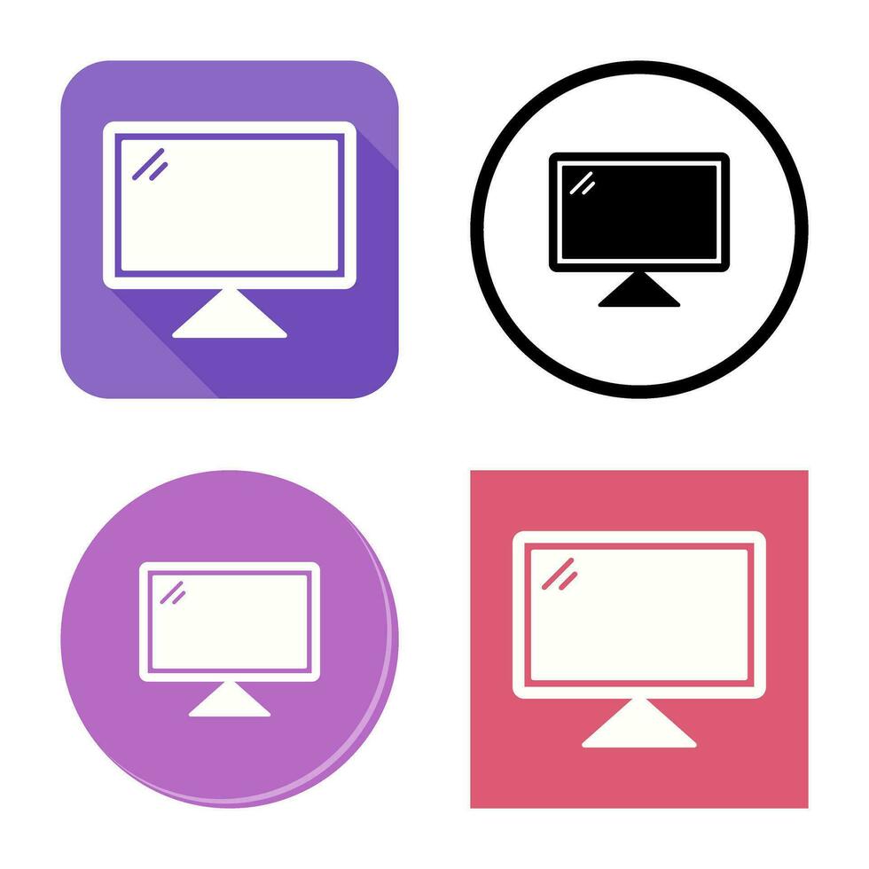 Computer Vector Icon