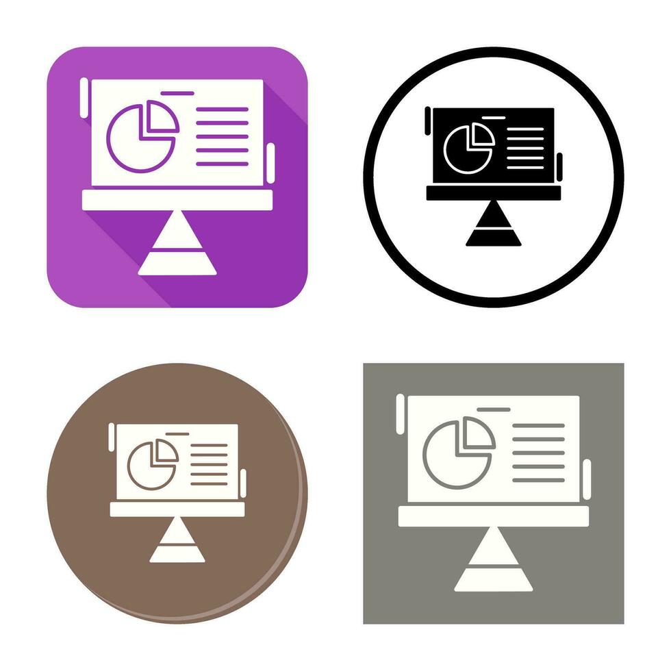 Pie Chart Vector Icon