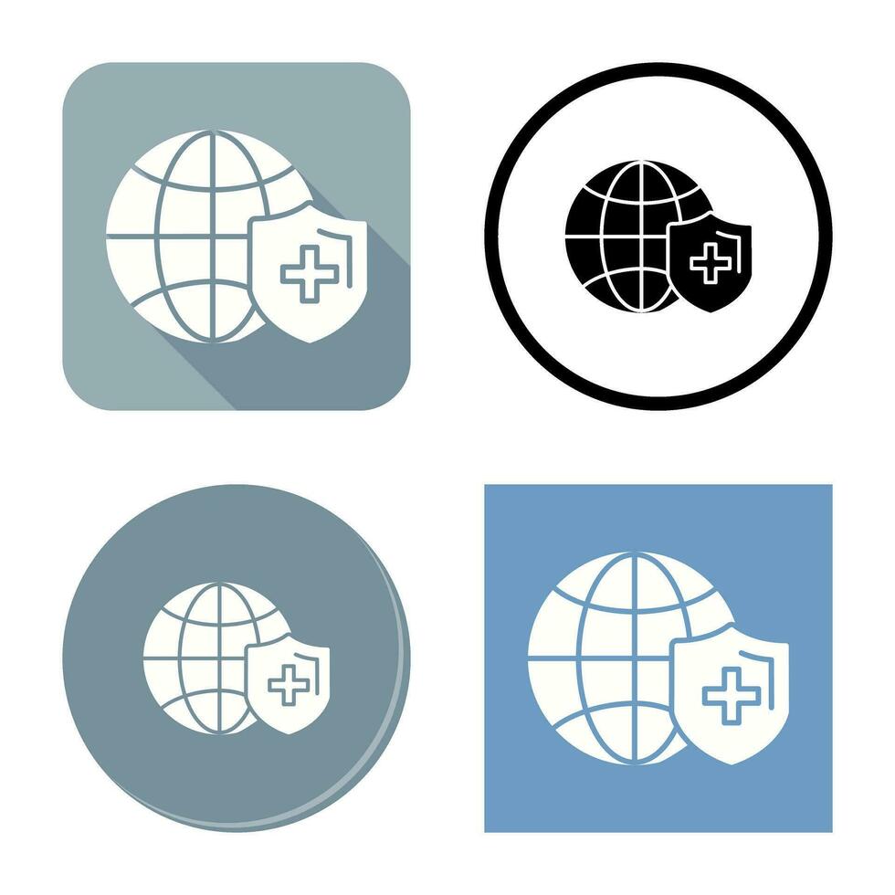 Global Protection Vector Icon