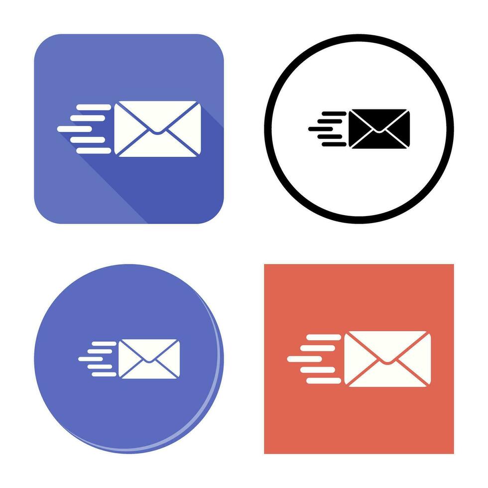 icono de vector de correo