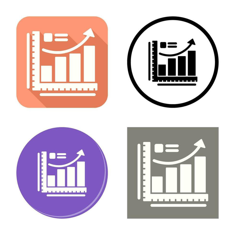 Growth Chart Vector Icon