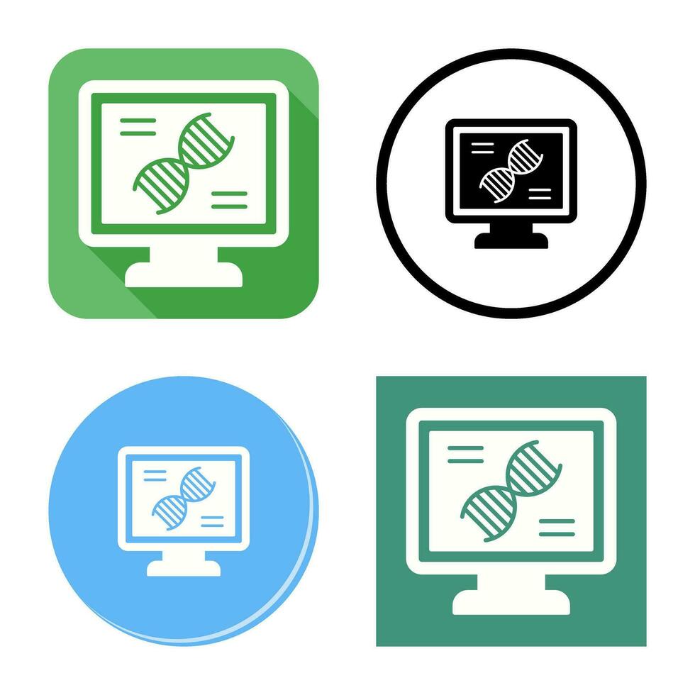 Dna Test Vector Icon